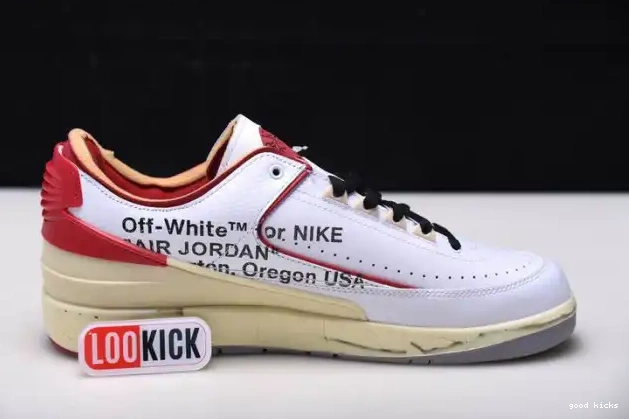 Rep Low Red White 2 Off-White Jordan SP DJ4375-106 Retro 0617